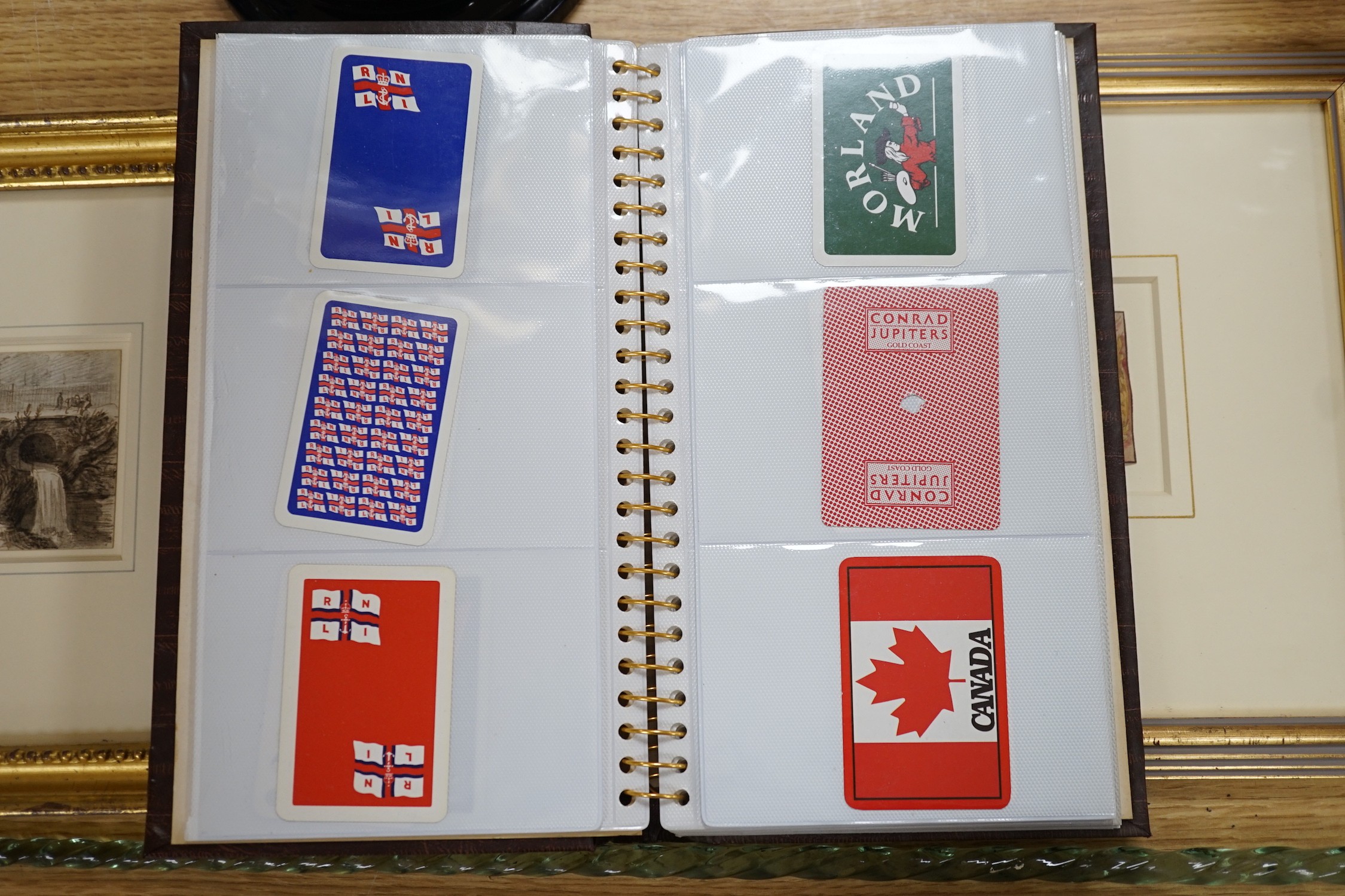 A large quantity of assorted world stamps, first day covers, cigarette cards and ephemera.